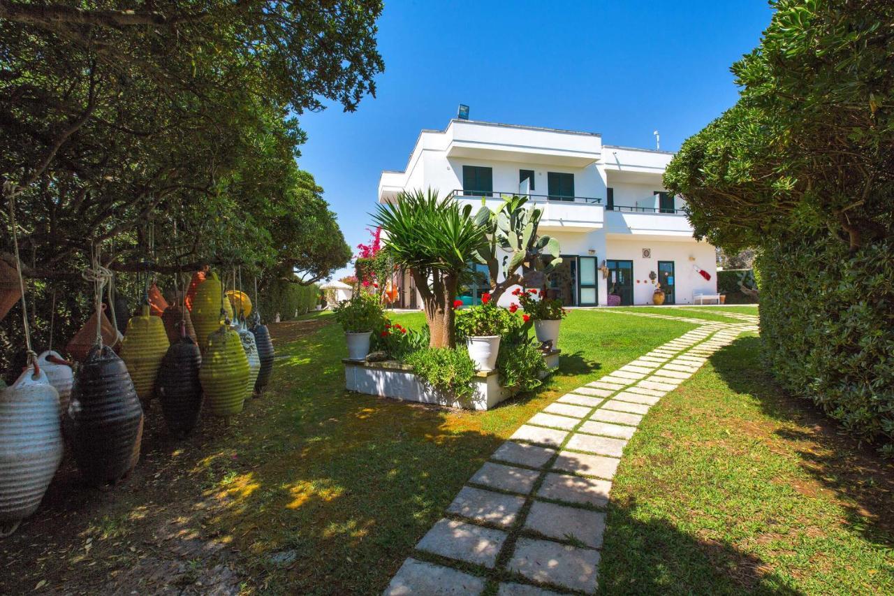 Residence Punta Cassano - In Piscina Sulla Spiaggia Di Sabbia 산포카 외부 사진